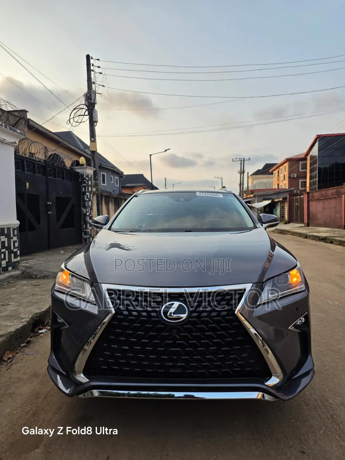 Lexus RX 350 F Sport AWD 2017 Gray