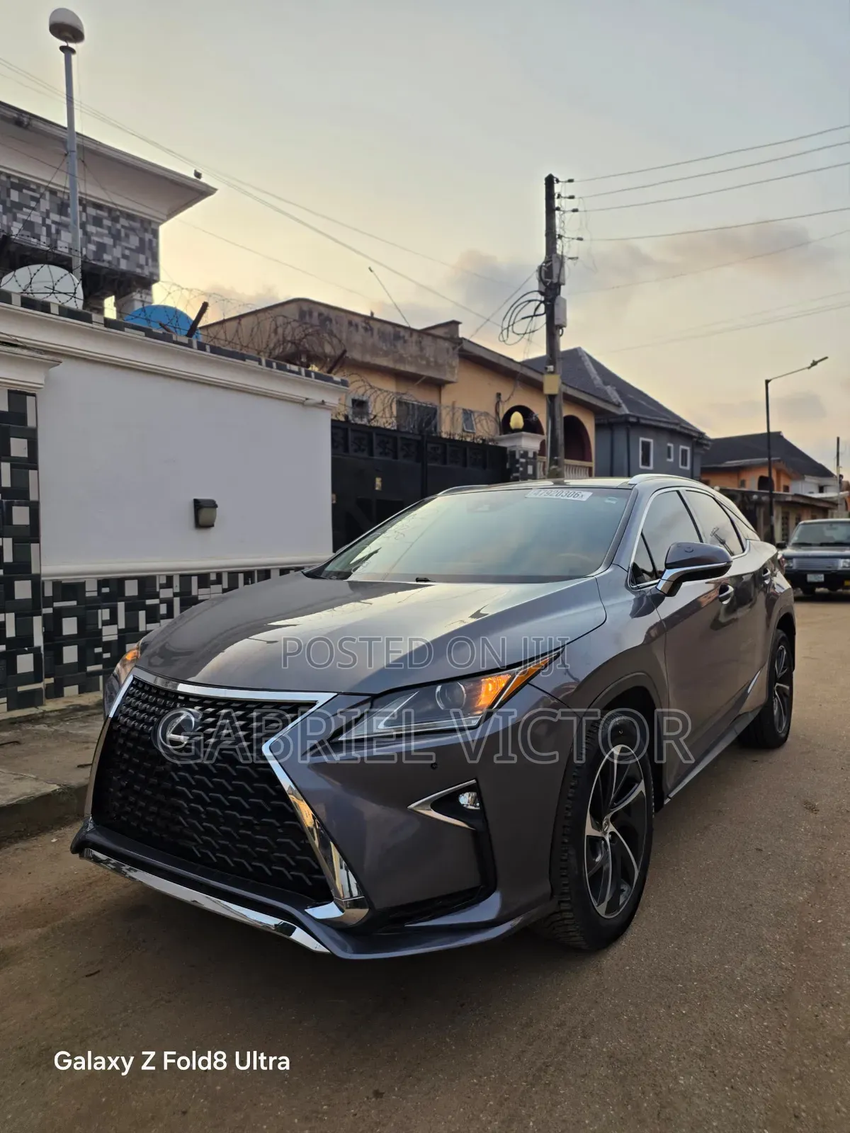 Lexus RX 350 F Sport AWD 2017 Gray