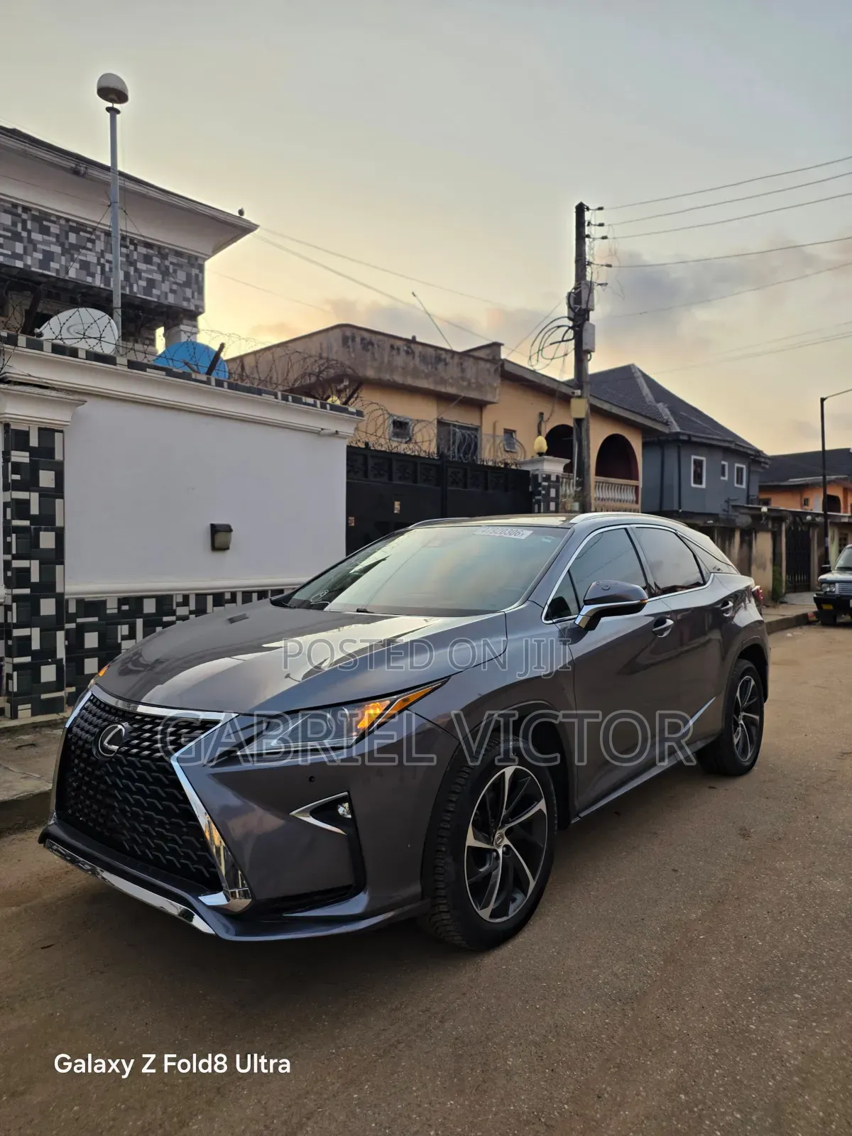 Lexus RX 350 F Sport AWD 2017 Gray