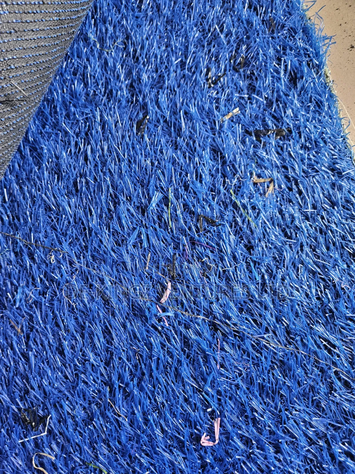 Quality Blue 30mm Artificial Carpet Grass