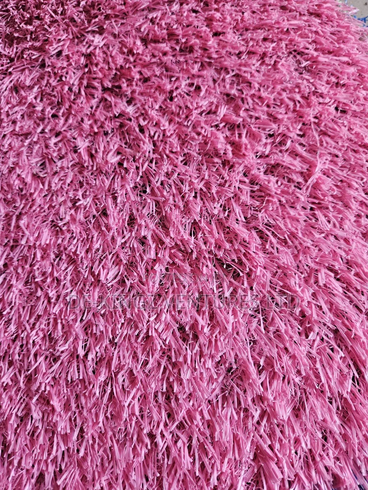 Pink 30mm Artificial Carpet Rug Turf