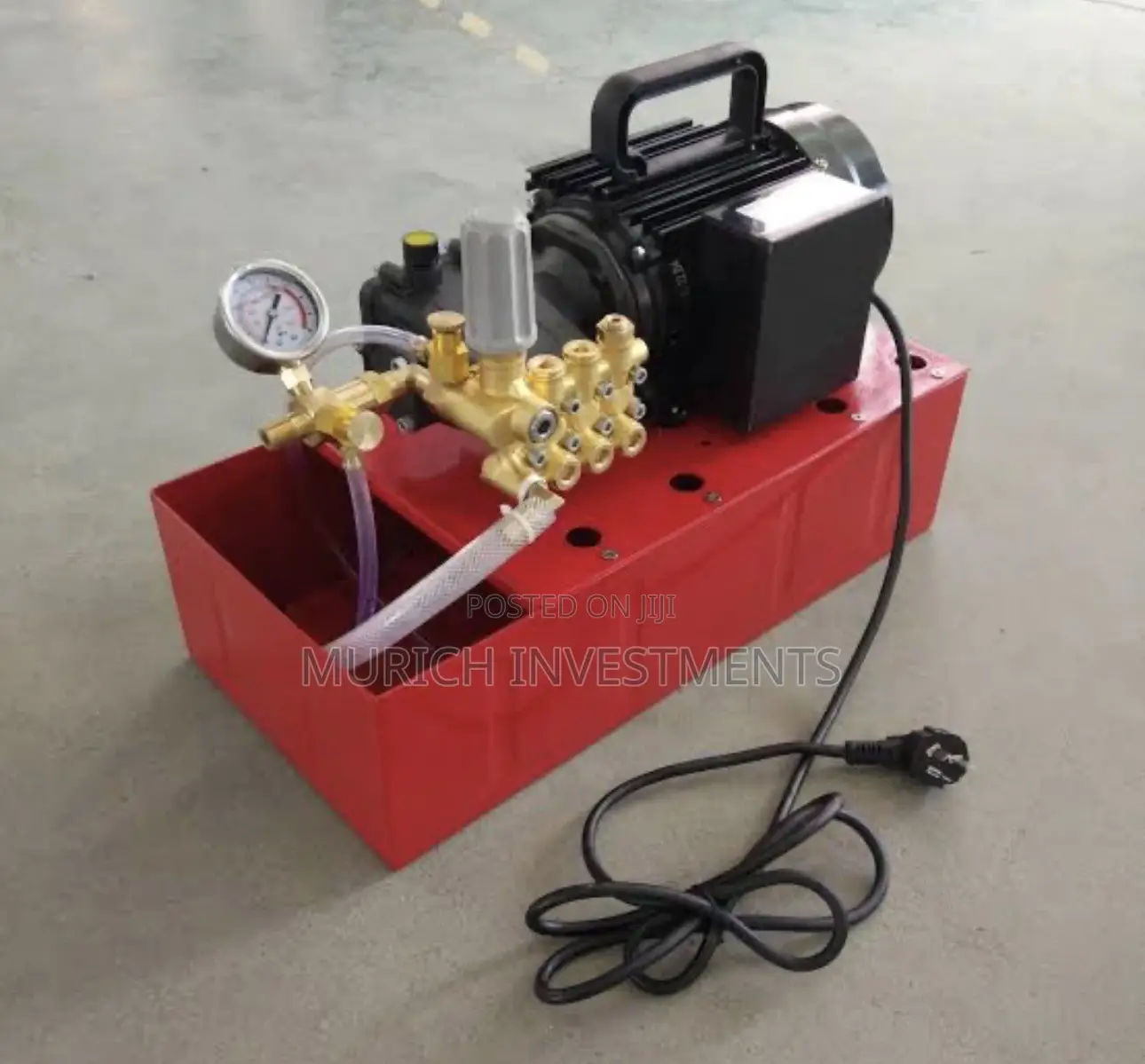 50Bar Electric Hydraulic Pressure Test Pump | Industrial Grade