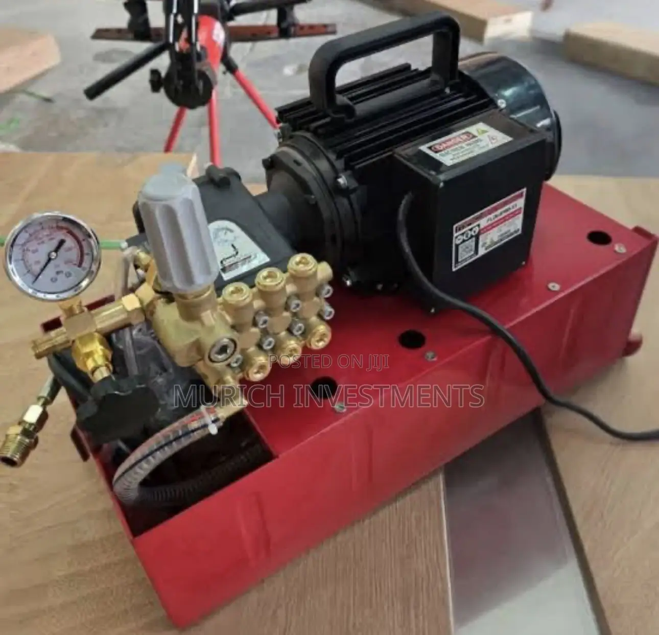 50Bar Electric Hydraulic Pressure Test Pump | Industrial Grade
