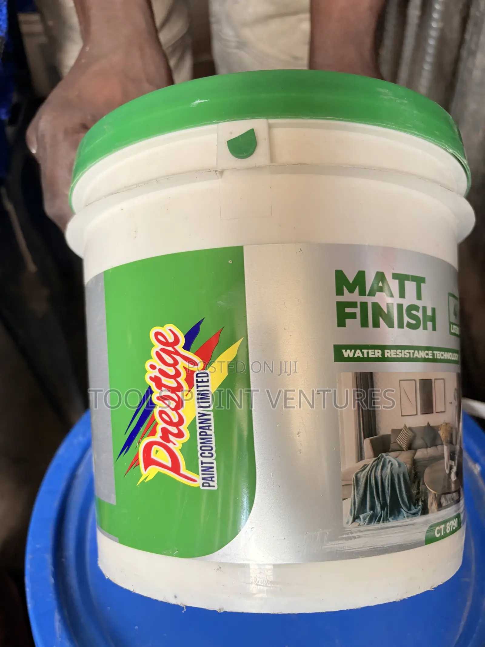 4Ltr Matt Finish Water-Resistant Interior & Exterior Paint