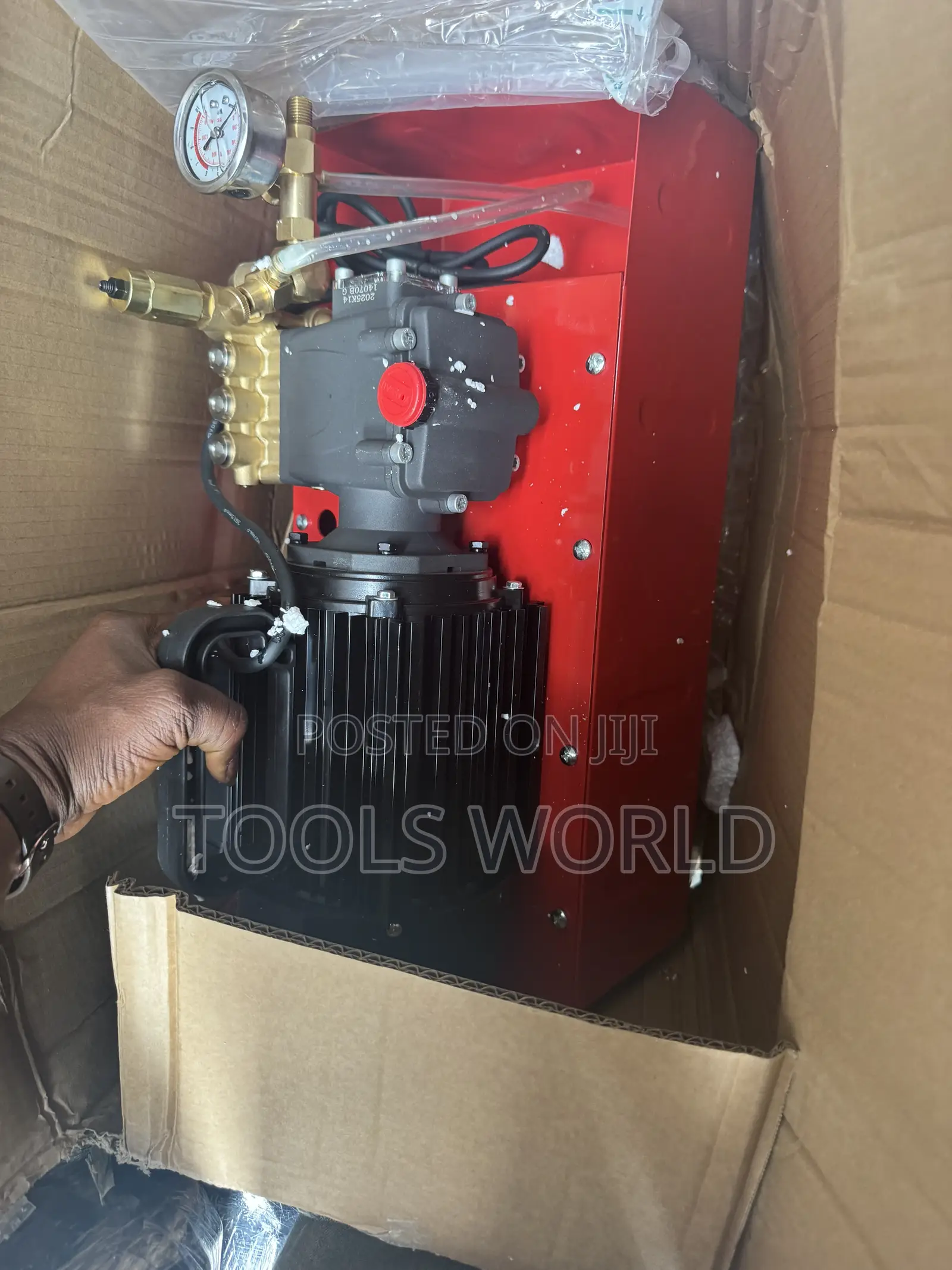 Electric Industrial 50Bar Pressure Test Pump Pipe Valve Vessel Tester