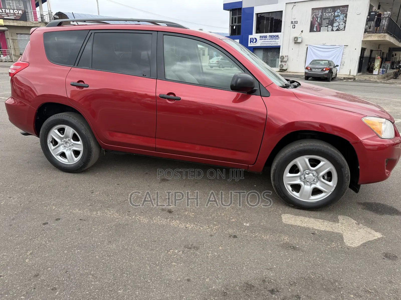 Toyota RAV4 2.5 2010 Red