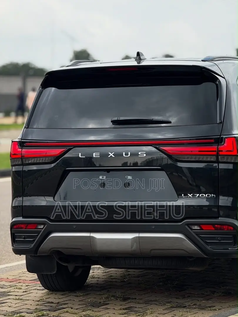 New Lexus LX 700h 2025 Black