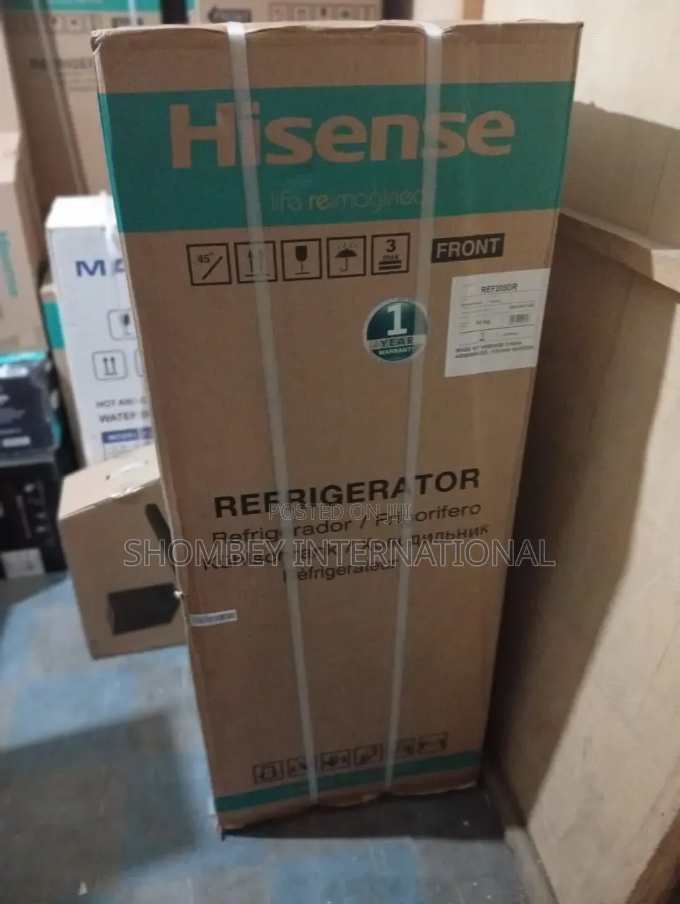 Hisense 205L Double Door Top Freezer Refrigerator 205DR
