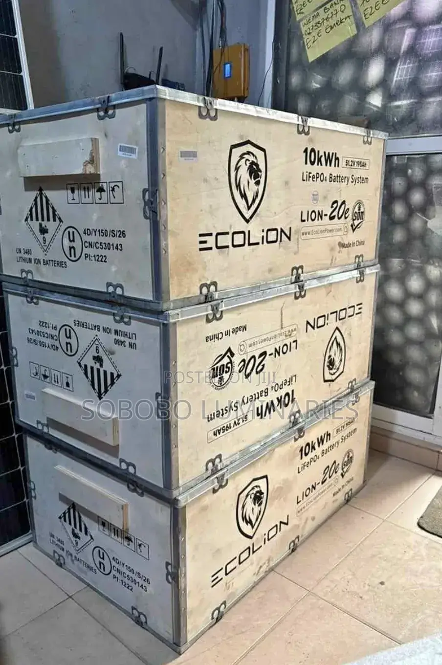 Ecolion 10kwh 51v Lithium Ion Battery