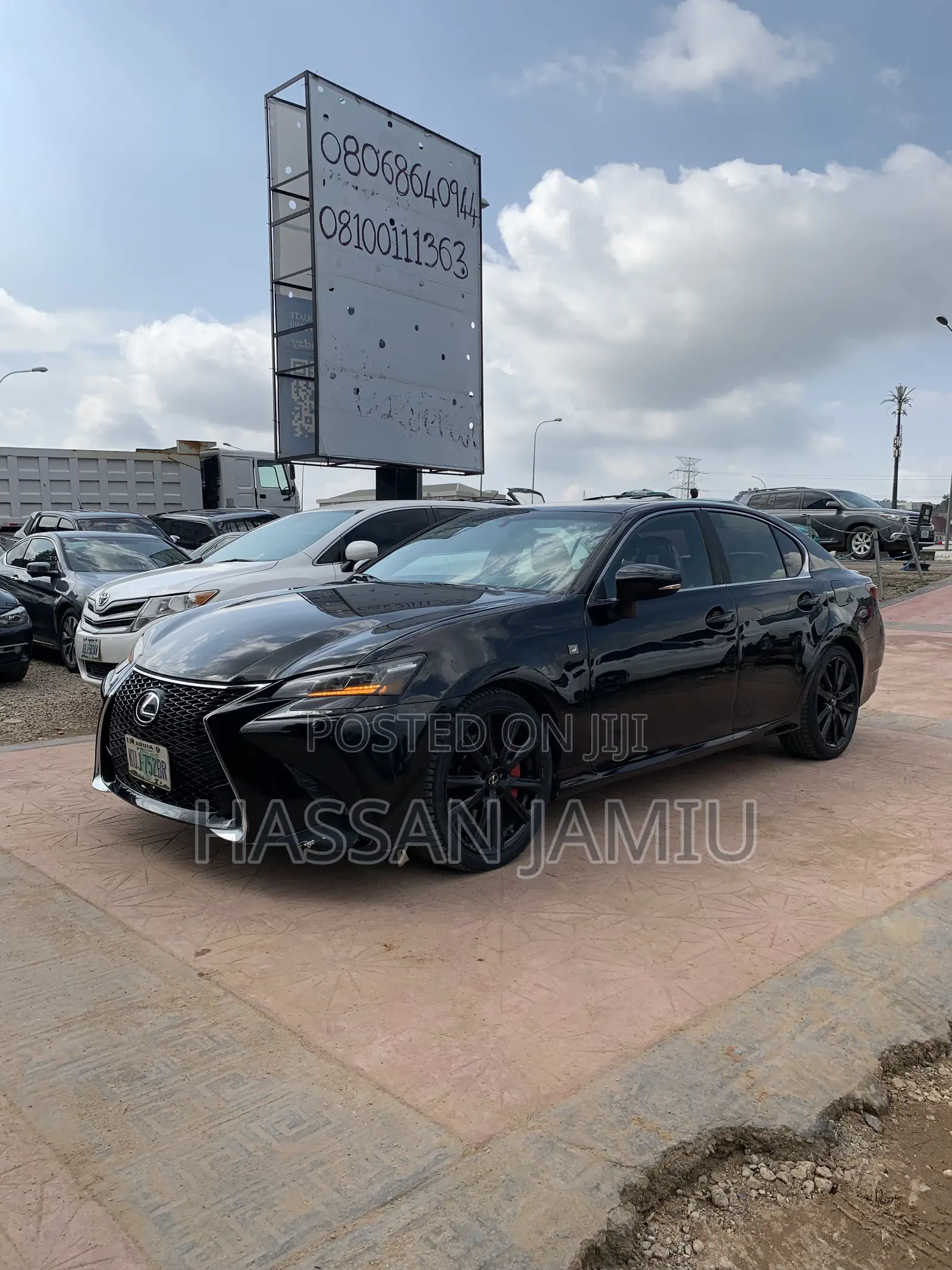 Lexus GS 350 4WD 2014 Black