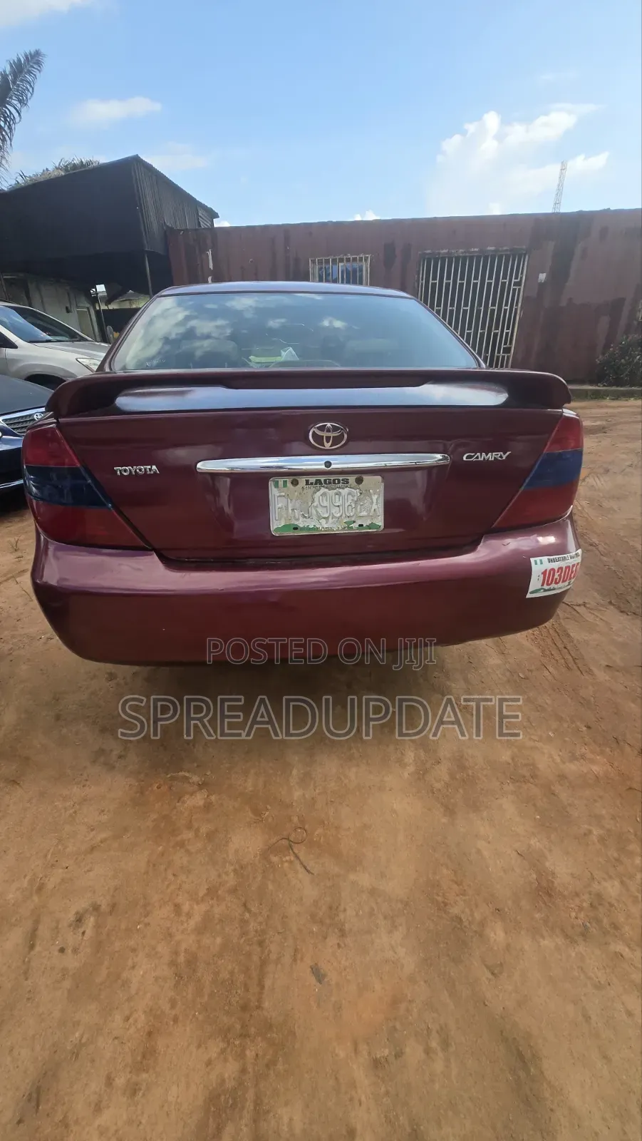 Toyota Camry 2004 Red