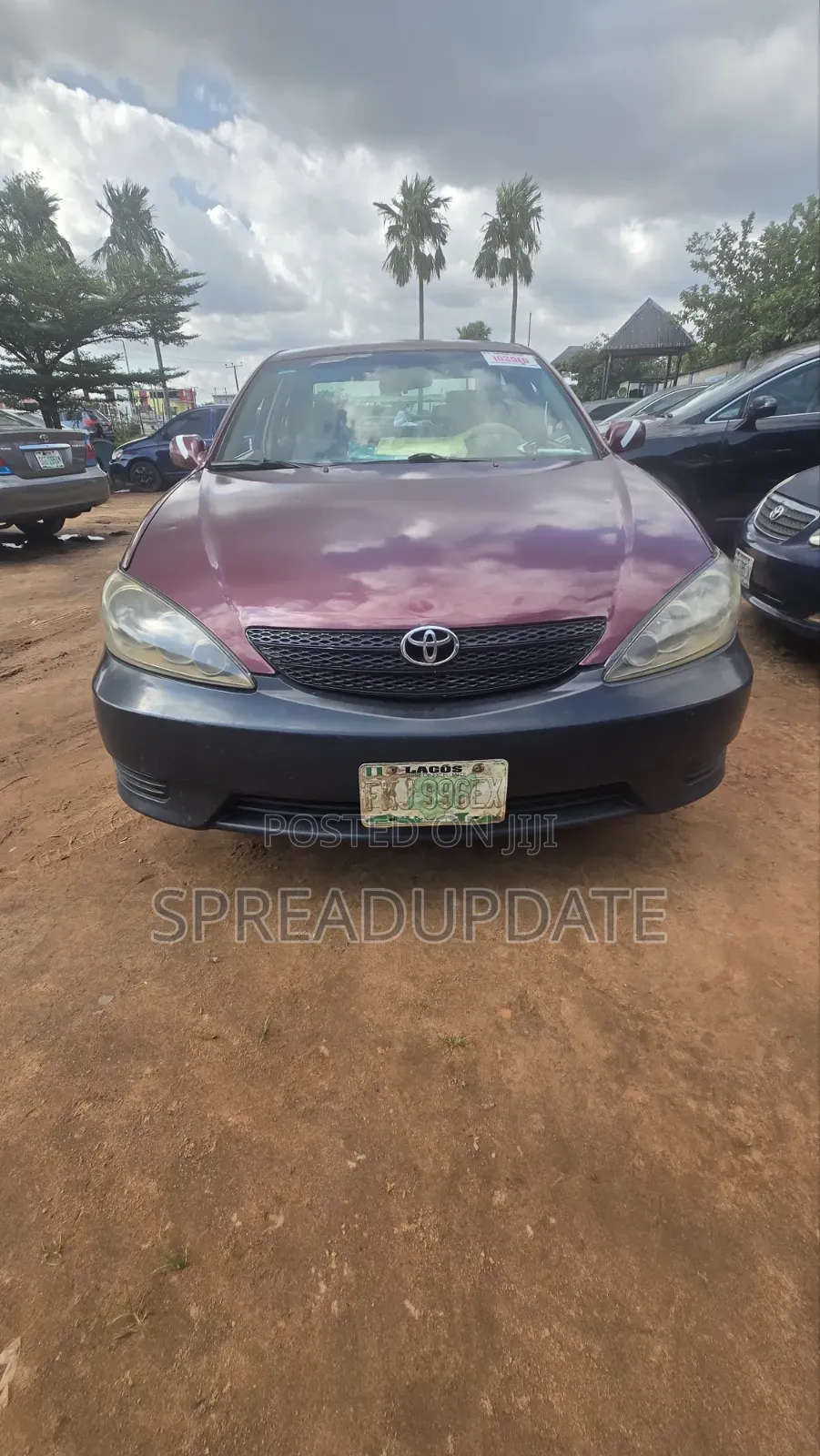 Toyota Camry 2004 Red