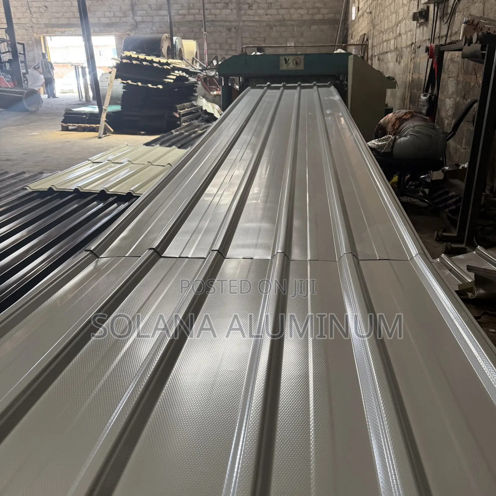 0.45mm Light Grey Aluminium Roofing Sheet