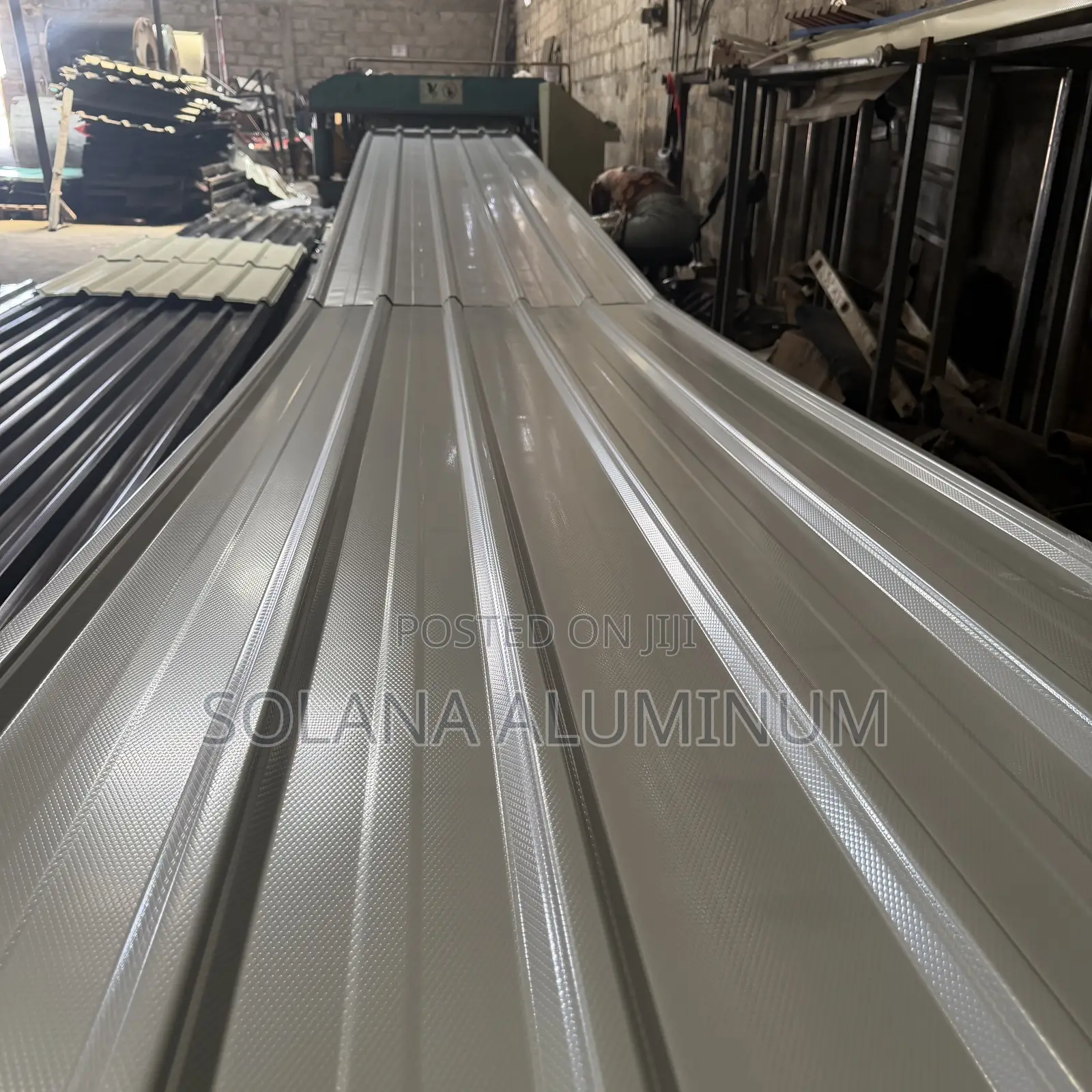 0.45mm Light Grey Aluminium Roofing Sheet