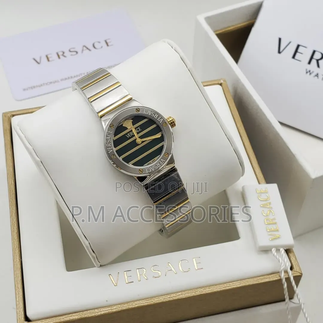 Luxury Versace Ladies Chain Watch