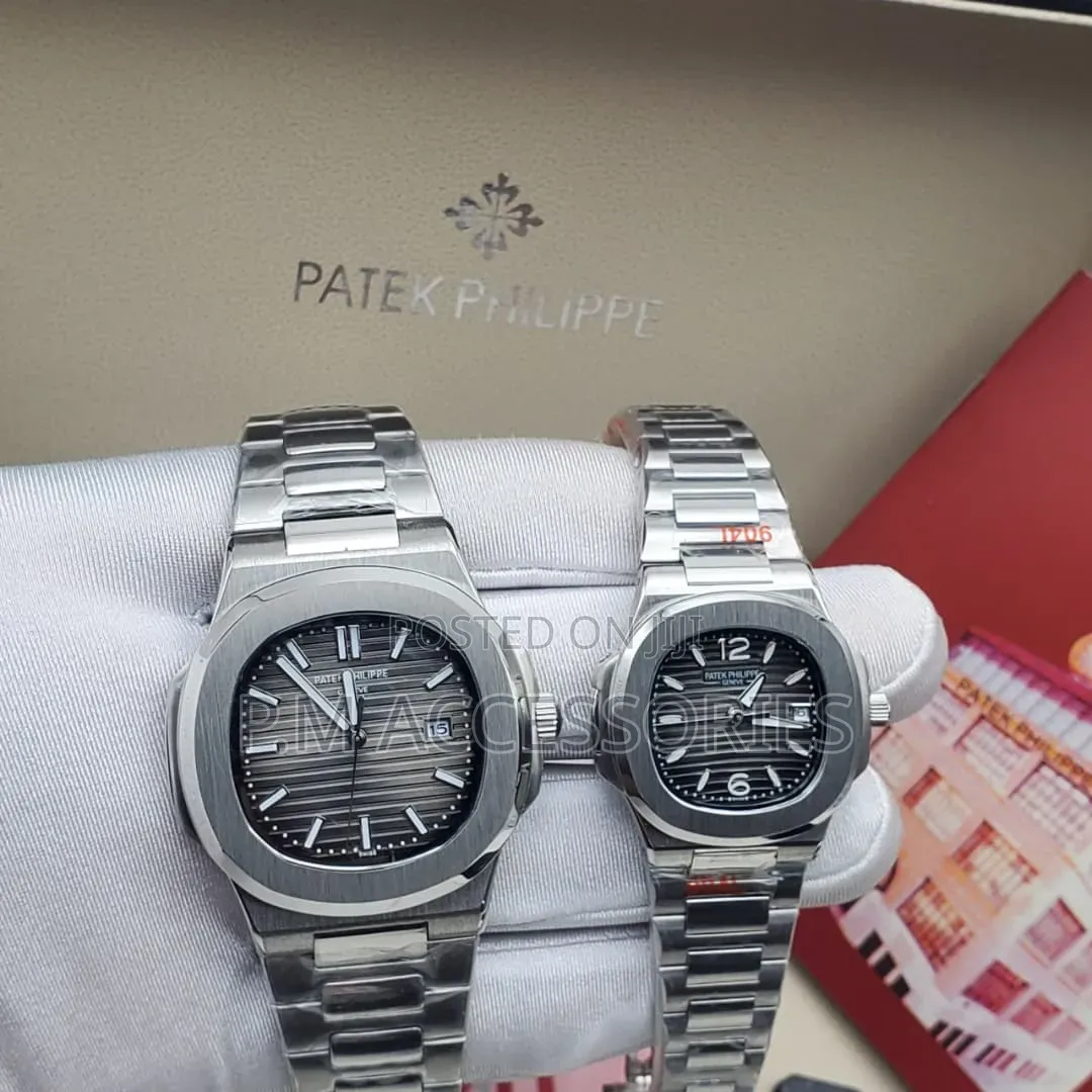 Luxury Couples Patek Phillipe Geneve Chain Watch