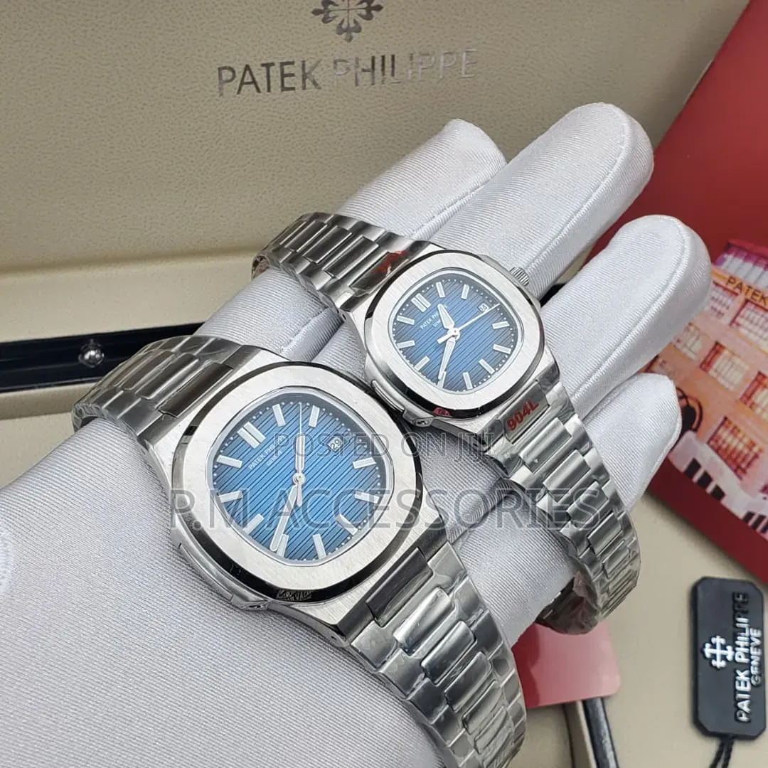 Luxury Couples Patek Phillipe Geneve Chain Watch