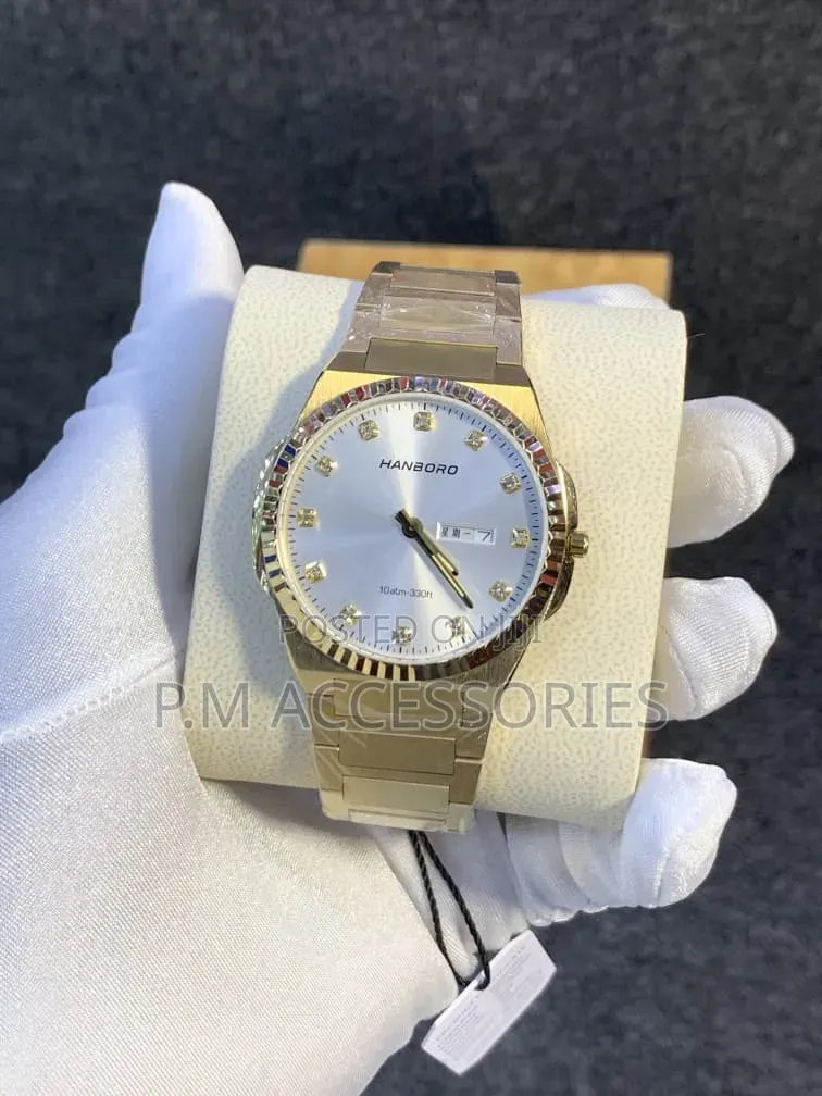 Luxury Hanboro Flat Chain Watch