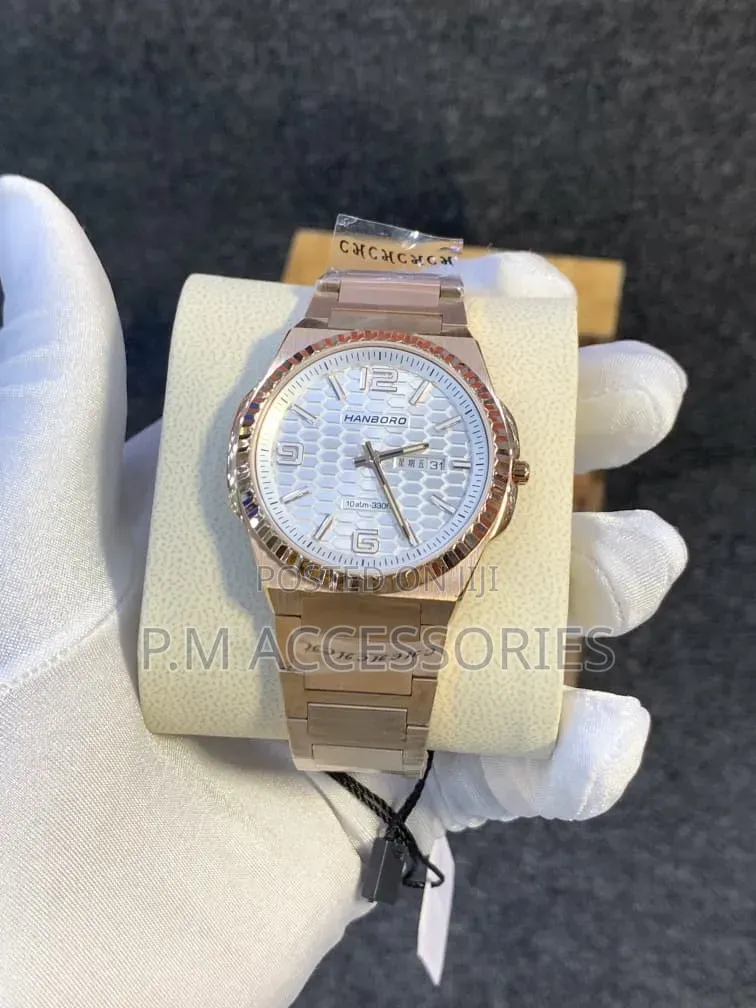 Luxury Hanboro Flat Chain Watch