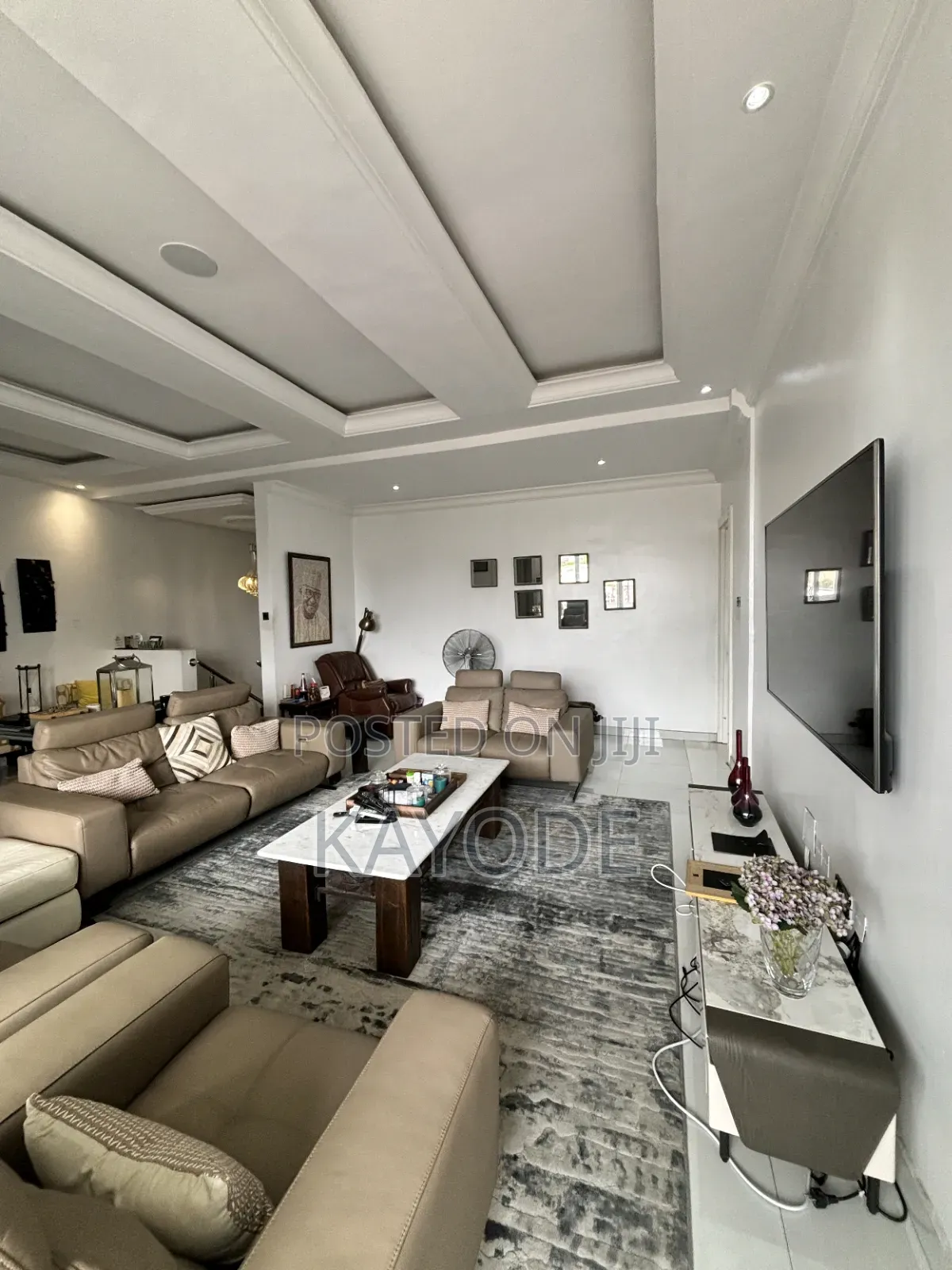 Furnished 5bdrm Maisonette in Ligali Ayorinde for sale