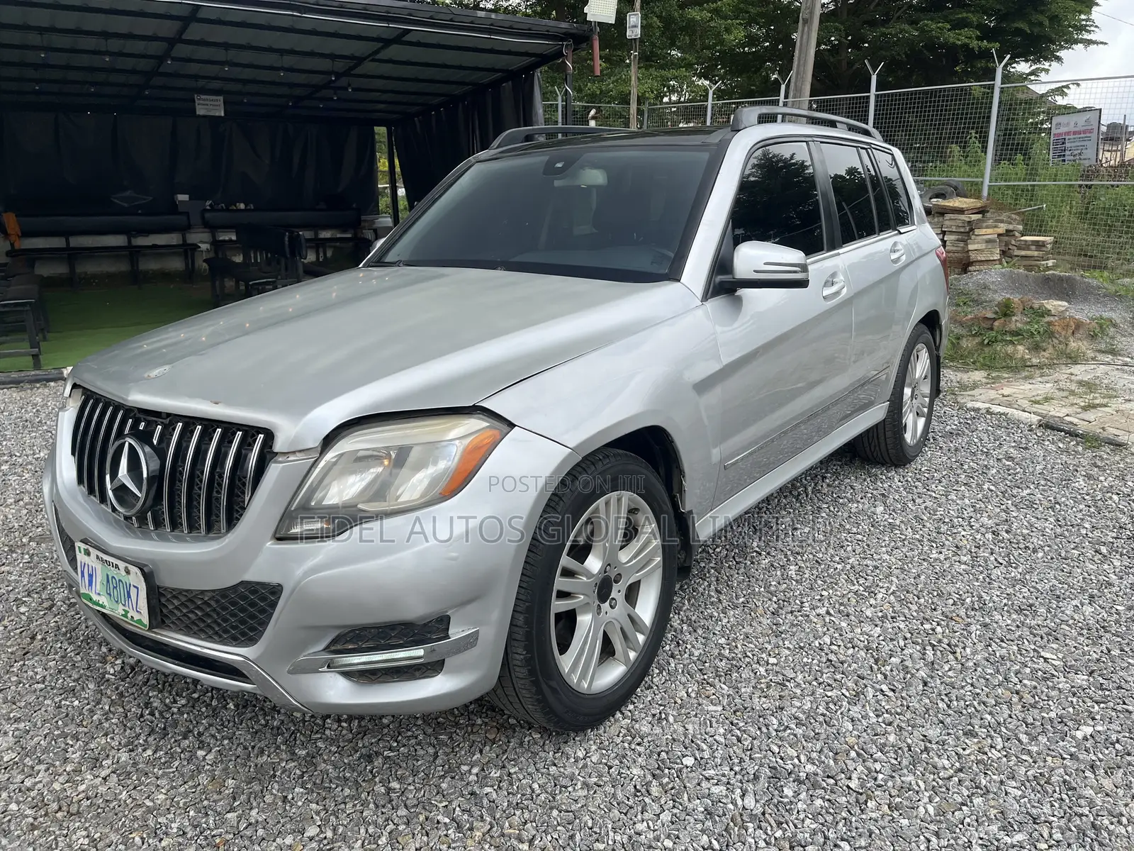 Mercedes-Benz GLK-Class 350 4MATIC 2013 Silver