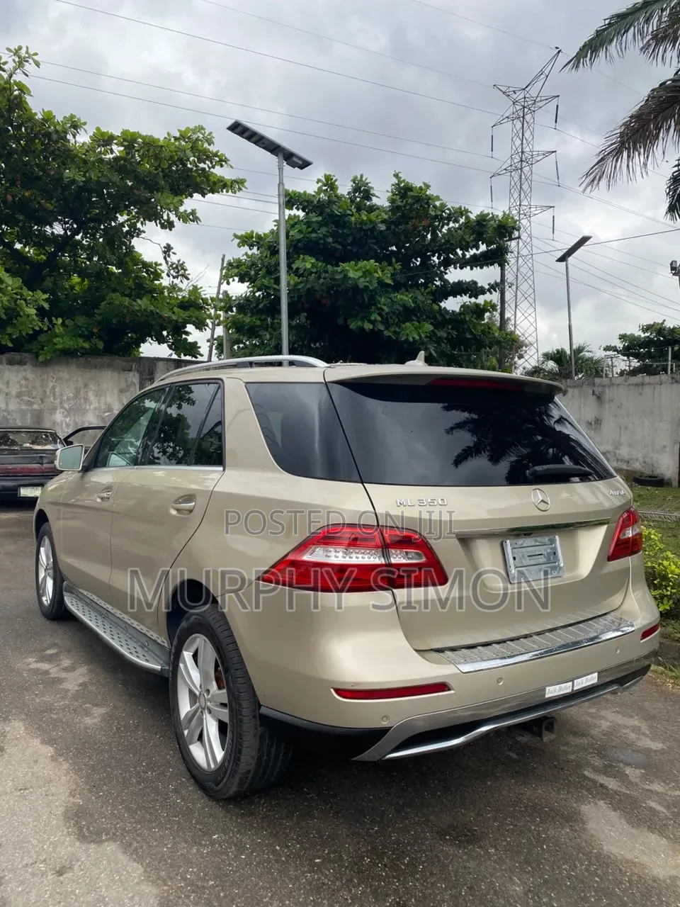 Mercedes-Benz M Class ML 350 4Matic 2013 Gold
