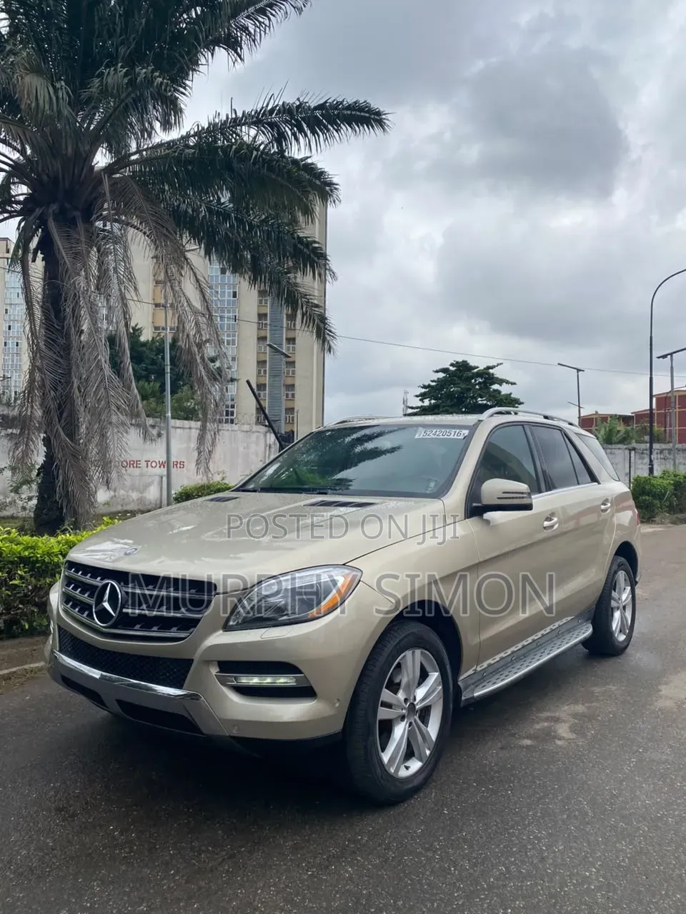 Mercedes-Benz M Class ML 350 4Matic 2013 Gold