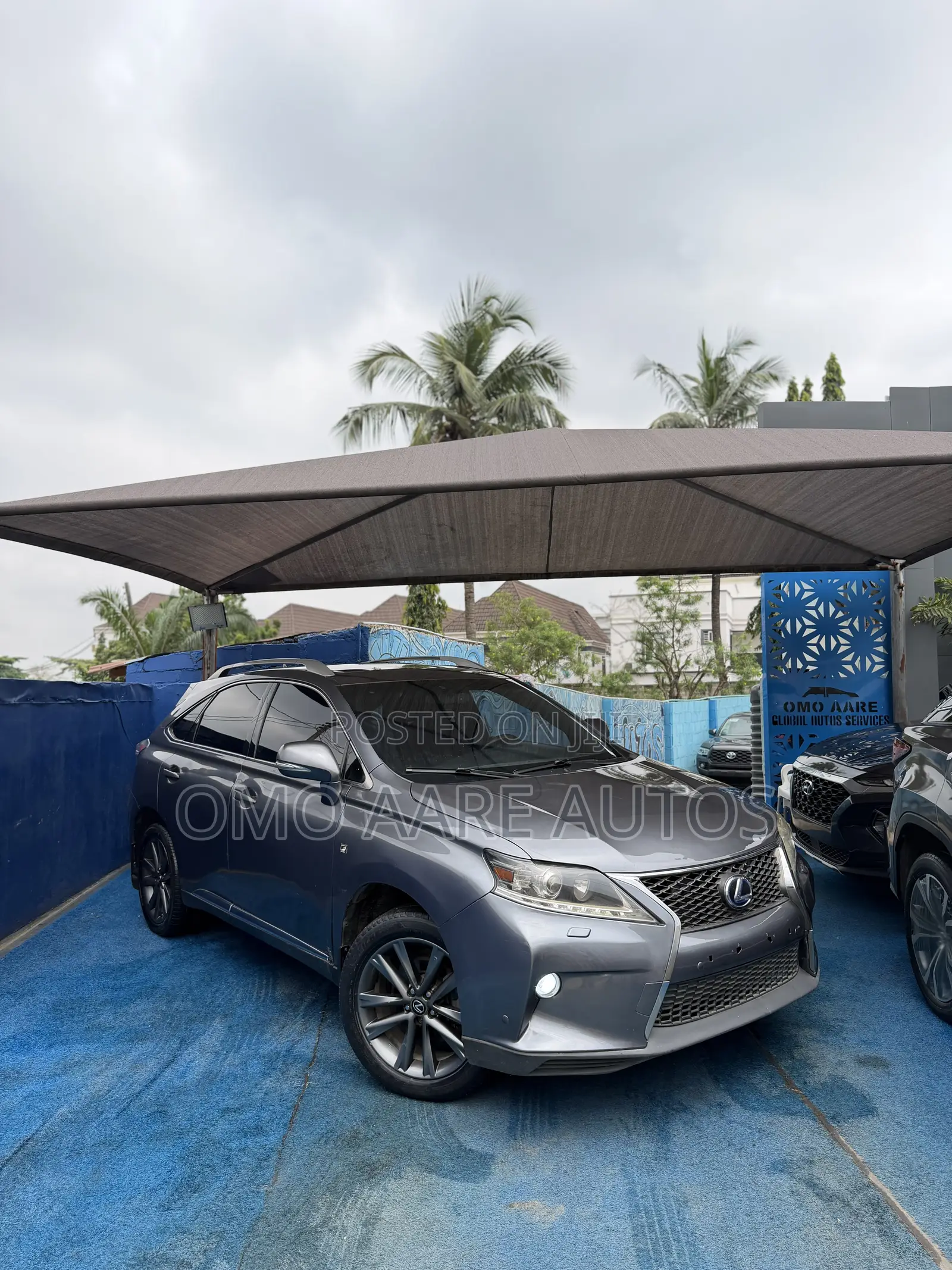 Lexus RX 350 F SPORT AWD 2013 Gray