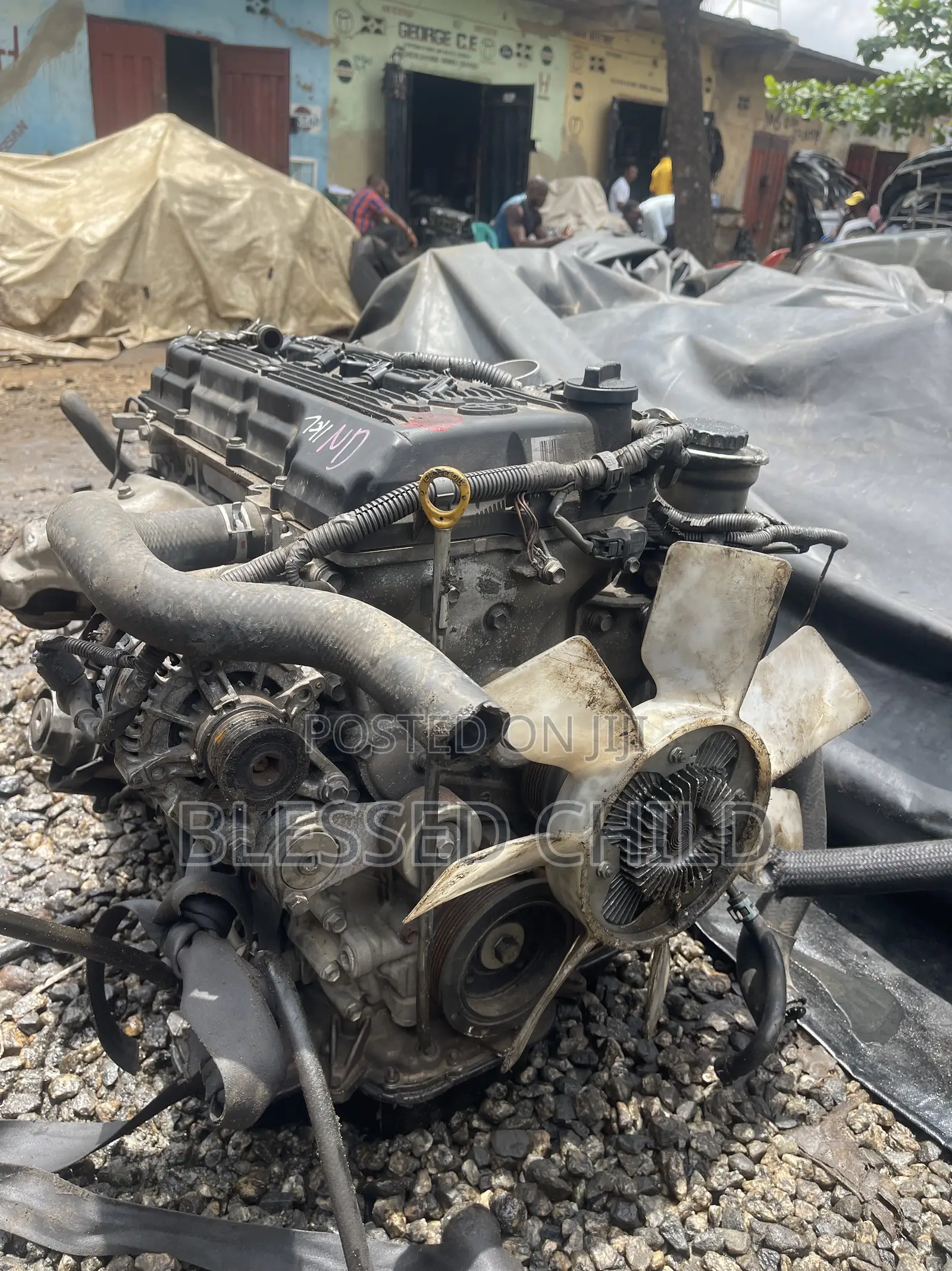 Toyota Hilux 2007 Engine and Gear Box 2tr