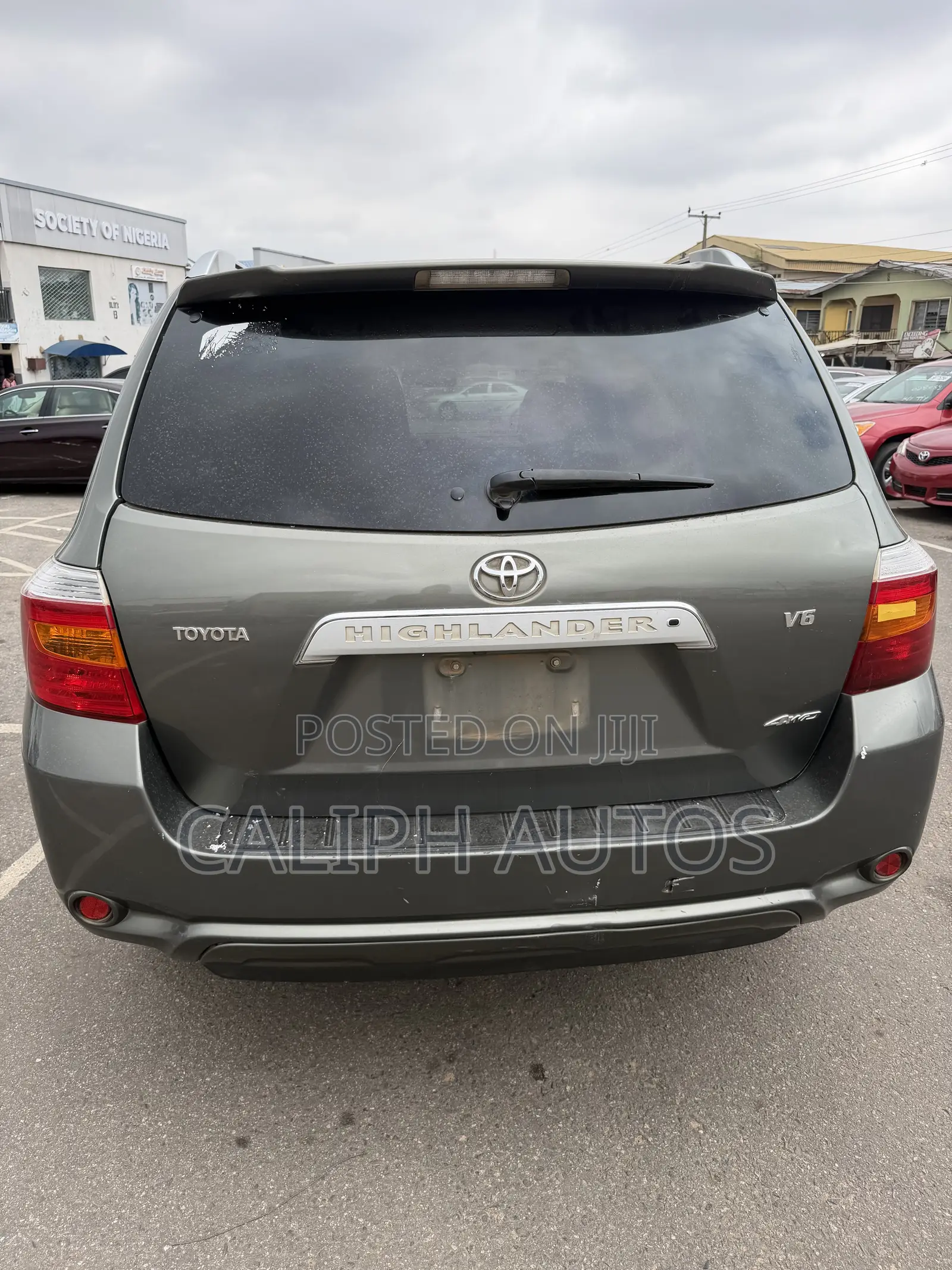 Toyota Highlander Limited 2009 Gray