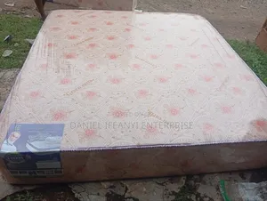 6 by 6ft by 10inches Semi Orthopaedic Mattress