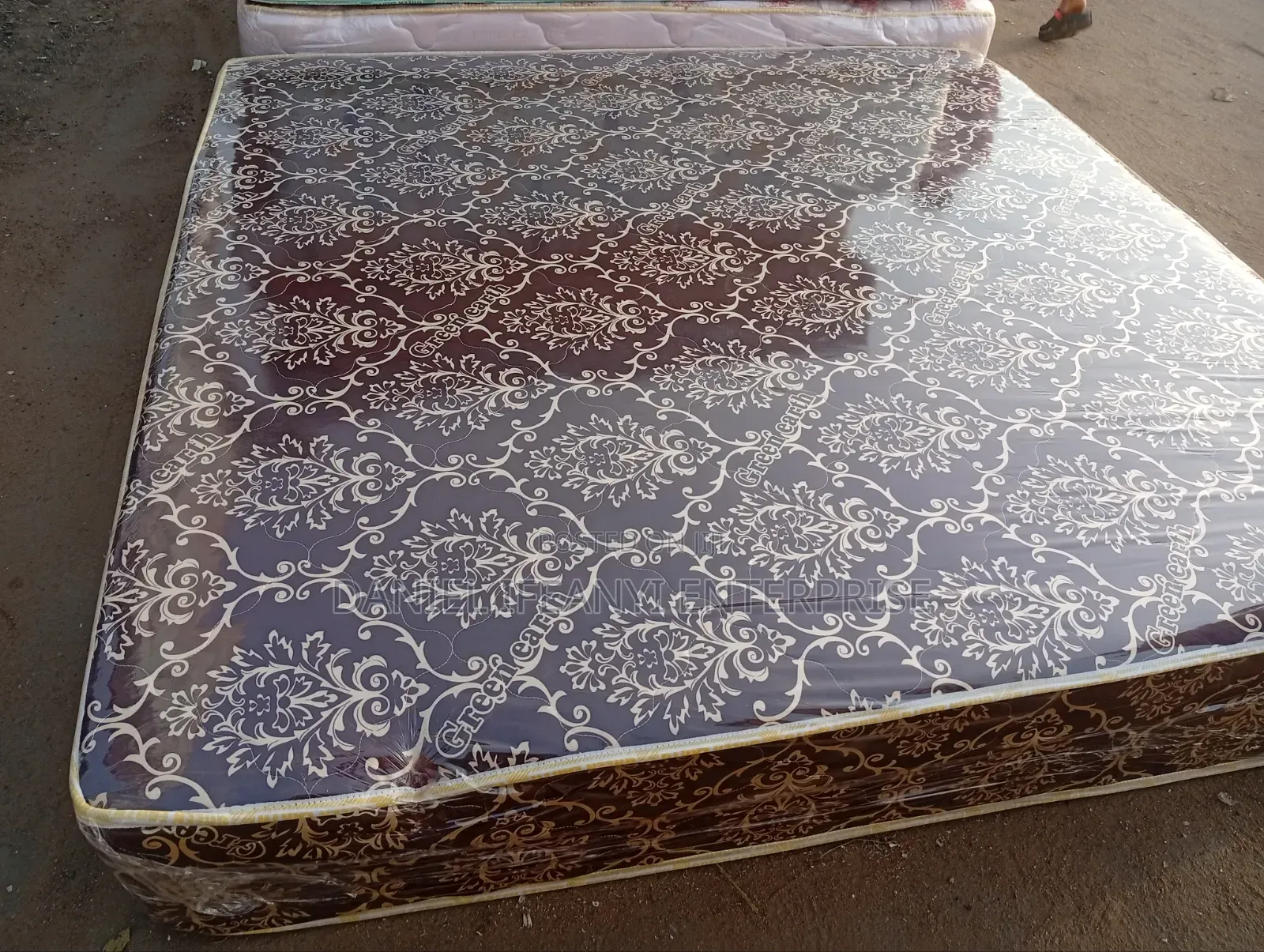 6 by 6ft by 10inches Semi Orthopaedic Mattress
