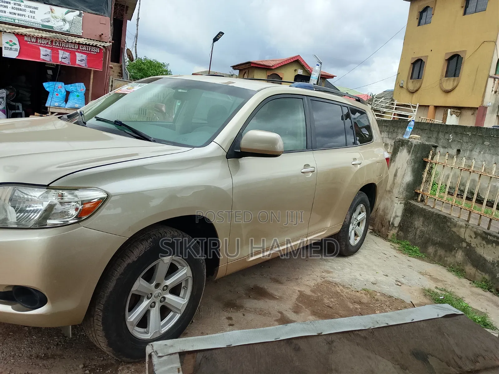 Toyota Highlander 2008 Gold