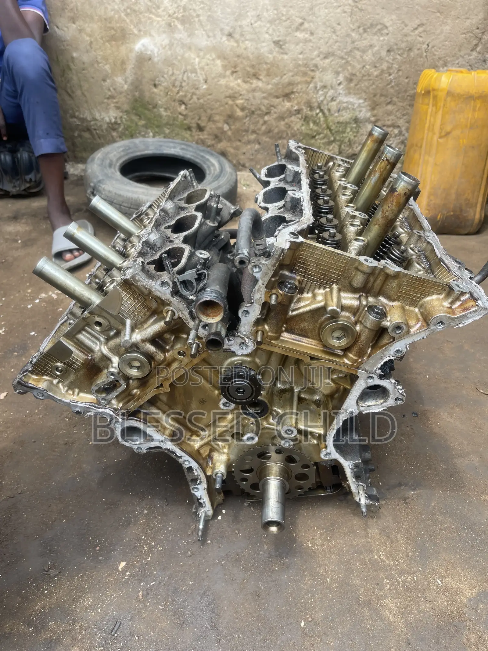 Toyota Venza 2010 Half Engine 2gr
