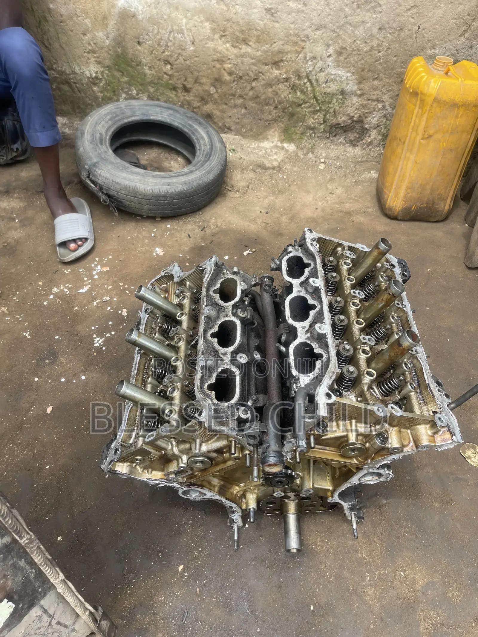 Toyota Venza 2010 Half Engine 2gr