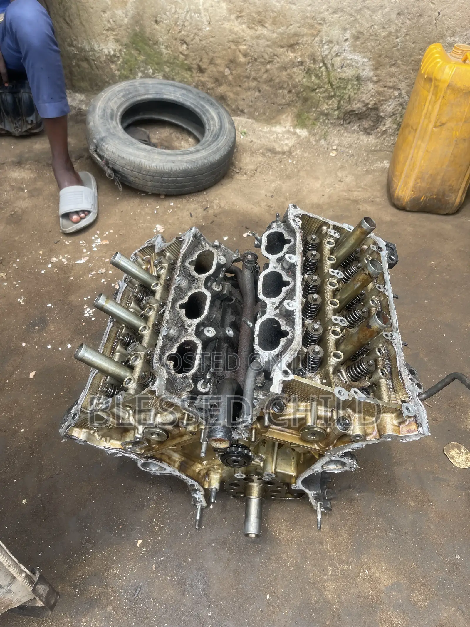 Toyota Venza 2010 Half Engine 2gr