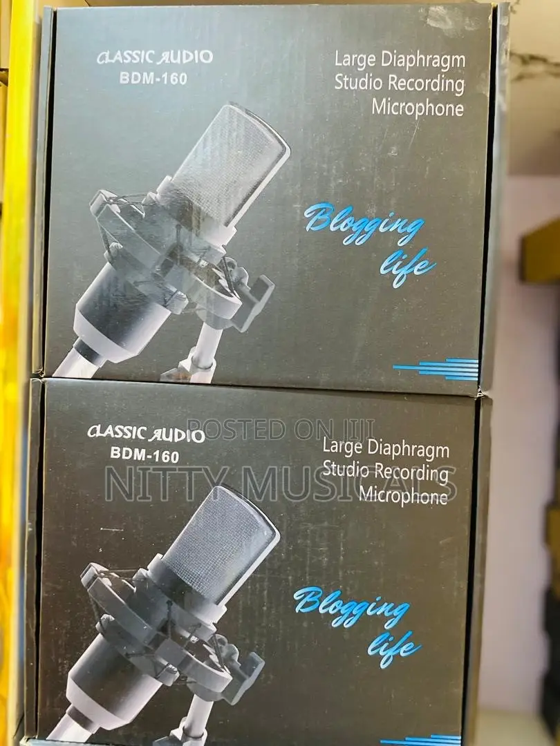 Classic Audio BDM-160 Dynamic Microphone Large Diaphragm