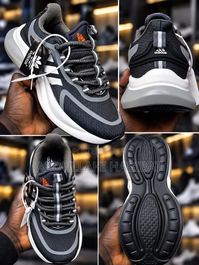 Adidas Men’s Casual Sneakers-Black & White