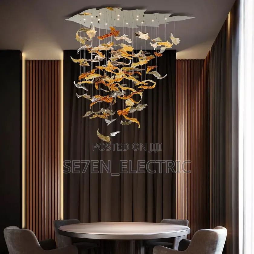 Luxury Leaf Chandelier Lighting Designs 