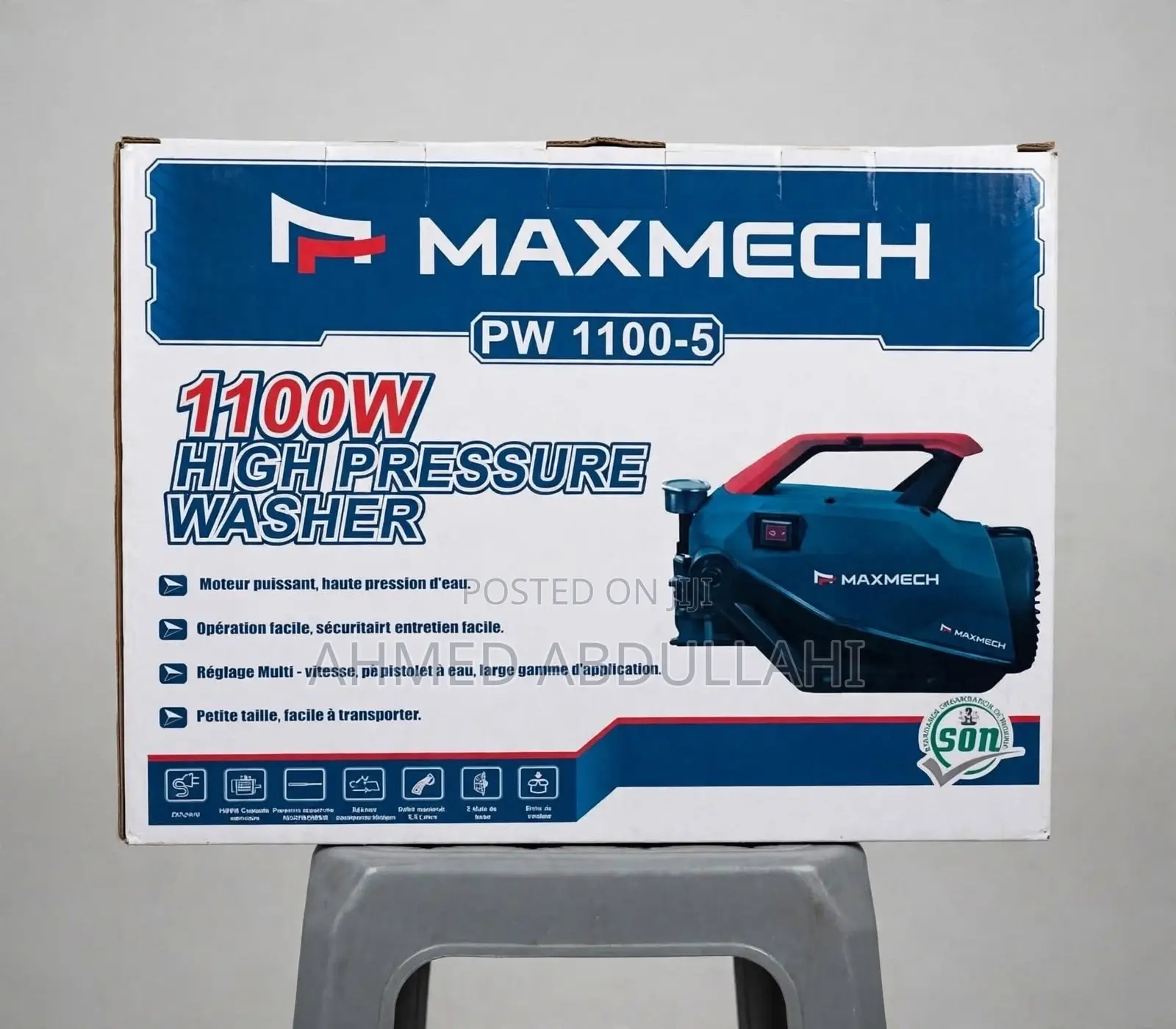 Maxmech Pw 1100-5 1100w High Pressure Washer