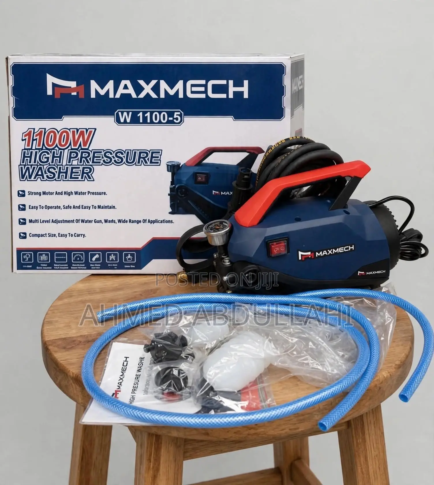 Maxmech Pw 1100-5 1100w High Pressure Washer