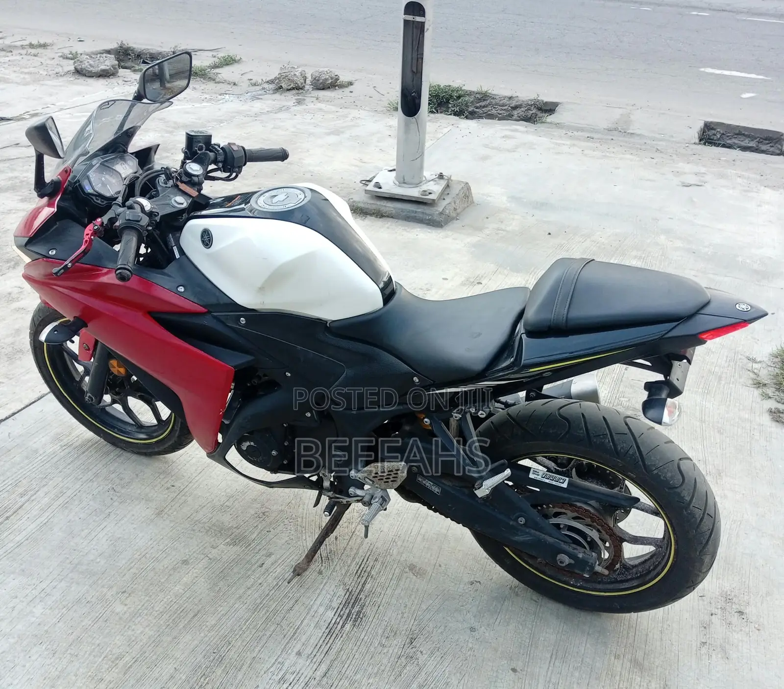 Yamaha R3 2018 White