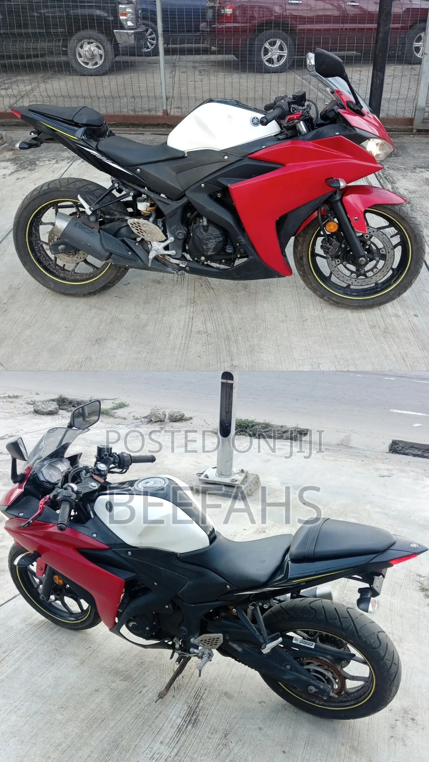 Yamaha R3 2018 White