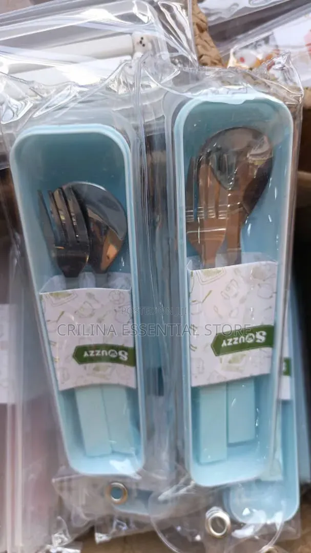 Kids' Stainless Steel Spoon and Fork Cutlery Sets (Bulk Sales Only)