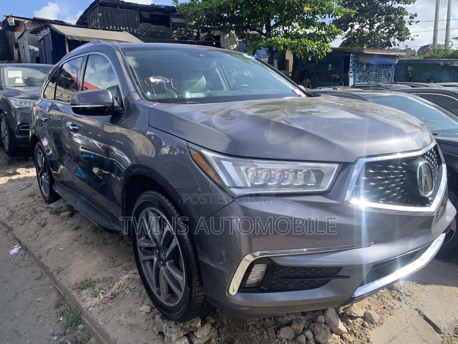 Acura MDX w/Advance & Ent. Pkgs SH-AWD 2018 Gray