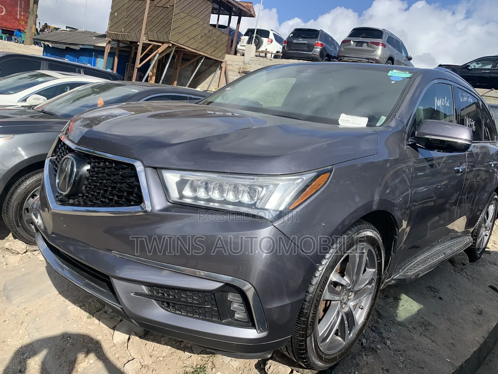 Acura MDX w/Advance & Ent. Pkgs SH-AWD 2018 Gray