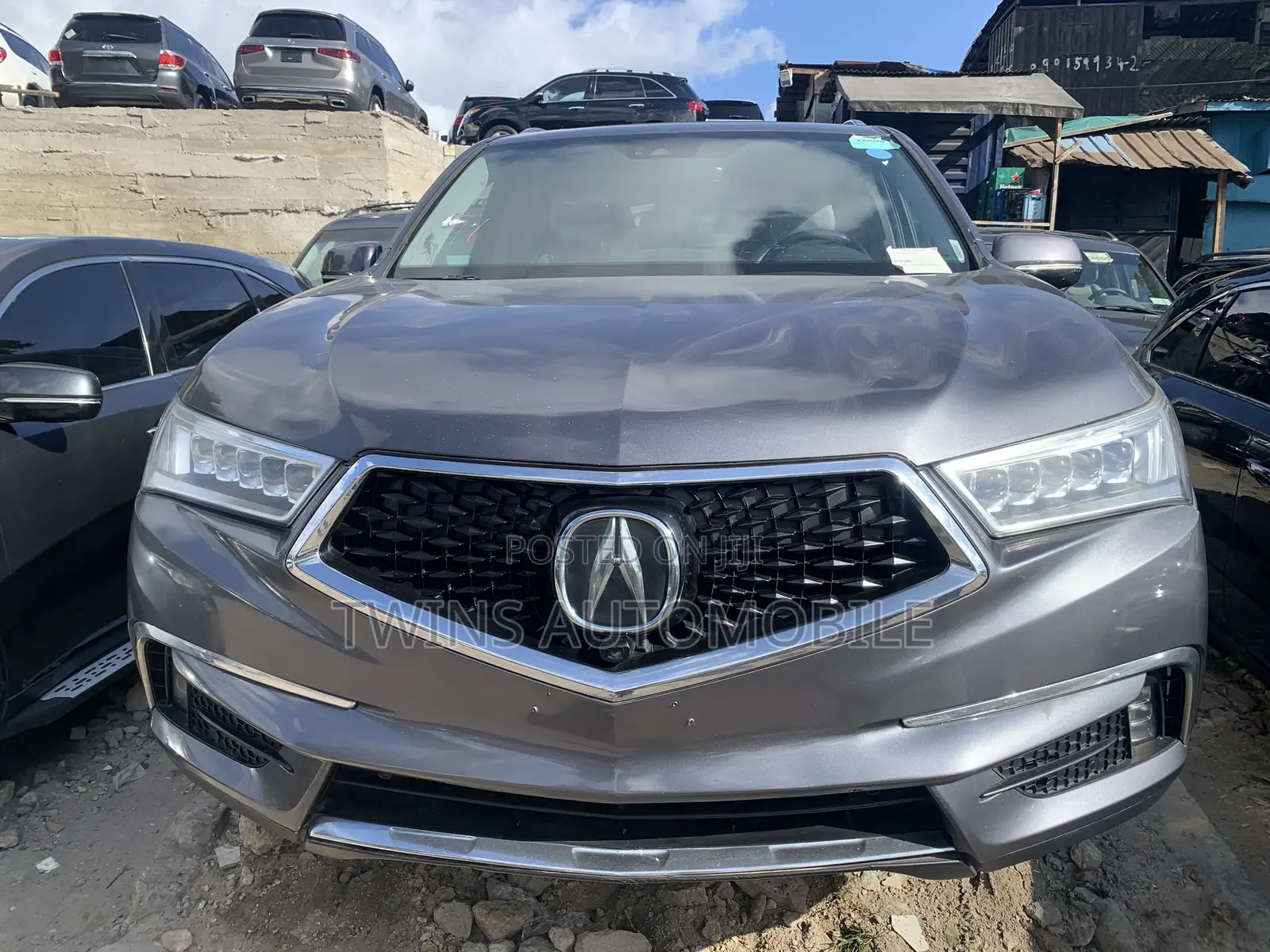Acura MDX w/Advance & Ent. Pkgs SH-AWD 2018 Gray