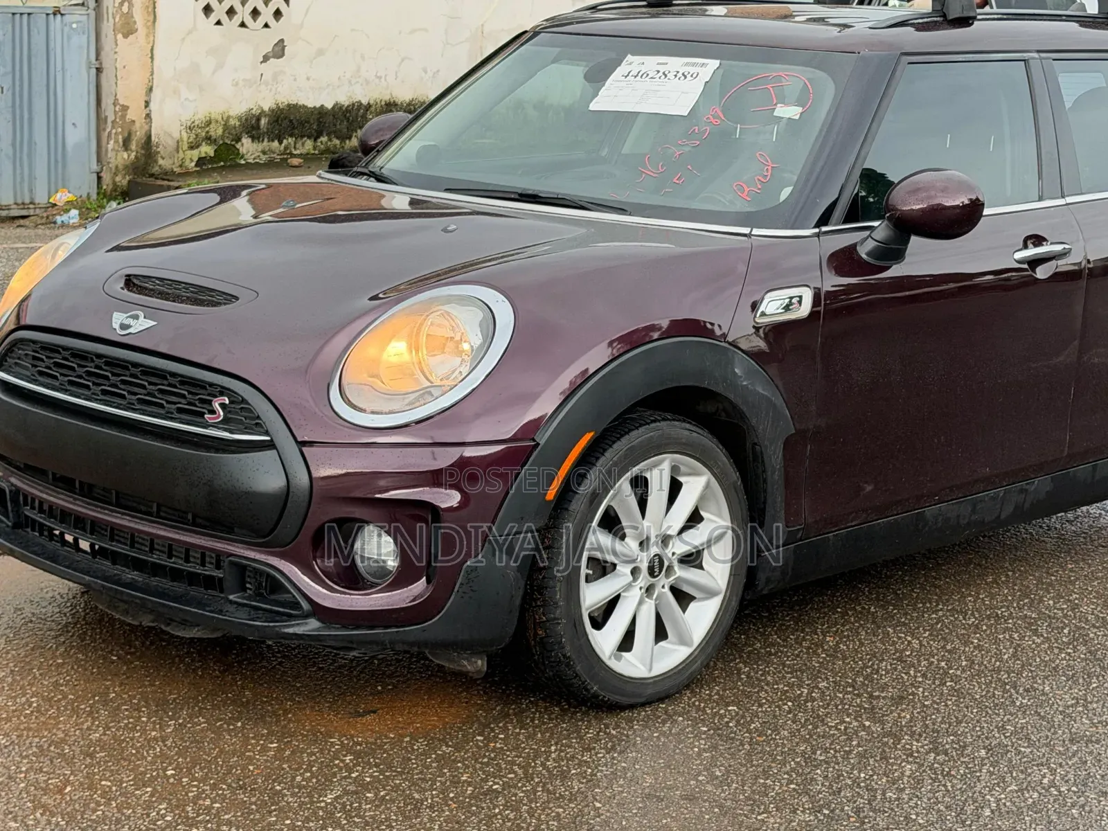 Mini Clubman 2017 Burgundy