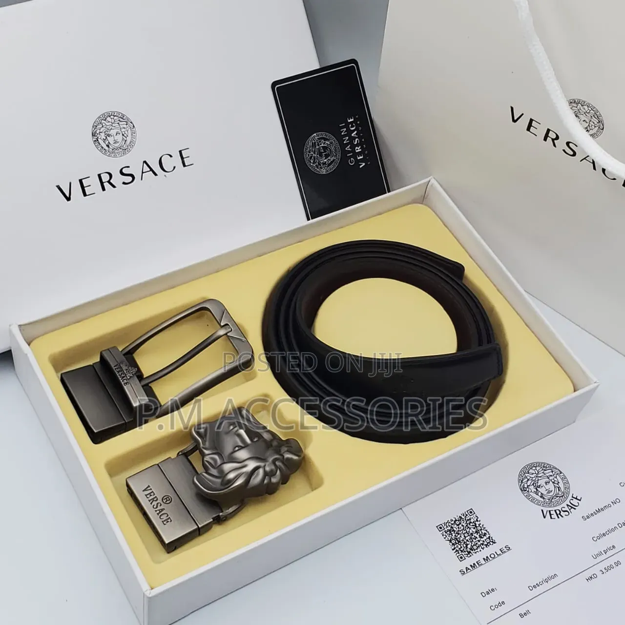 Luxury Double Head Belts