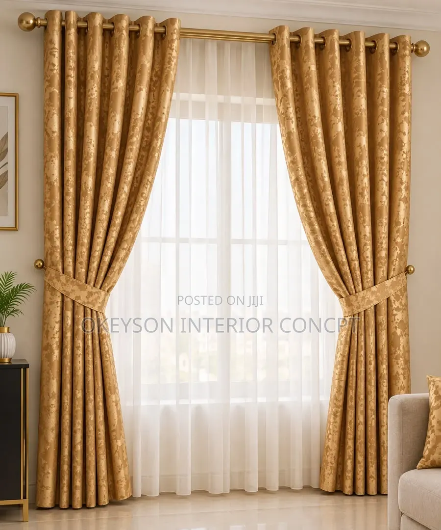 Quality Gold Curtain